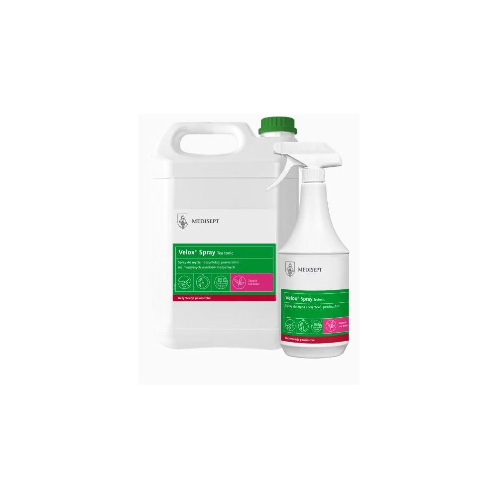 Velox Spray Tea Tonic Dezynfekcja powierzchni MEDISEPT