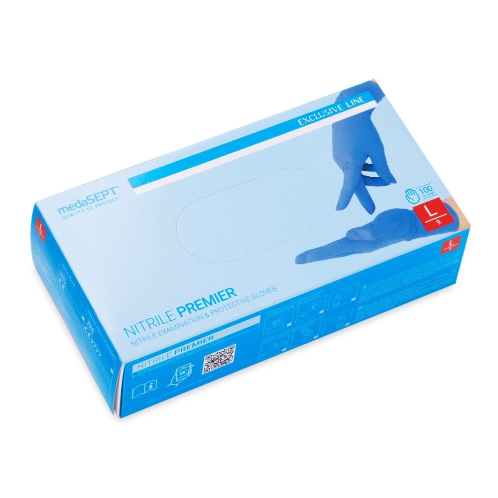 Rękawice nitrylowe 100szt. medaSEPT