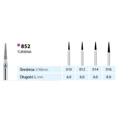 Wiertła 852 opakowanie 5szt. MDT