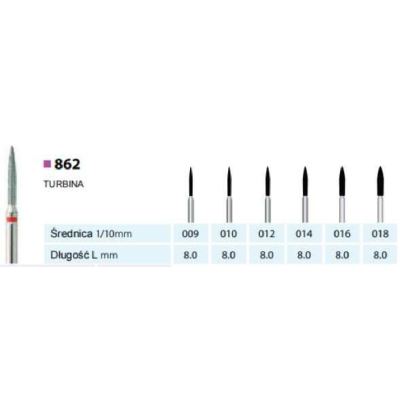 Wiertła 862 opakowanie 5szt. MDT