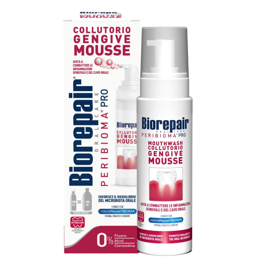 Peribioma PRO Pianka do Płukania Ust 200ml  Biorepair
