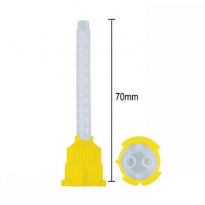 Końcówki do mieszania proporcja 1:1 50szt.