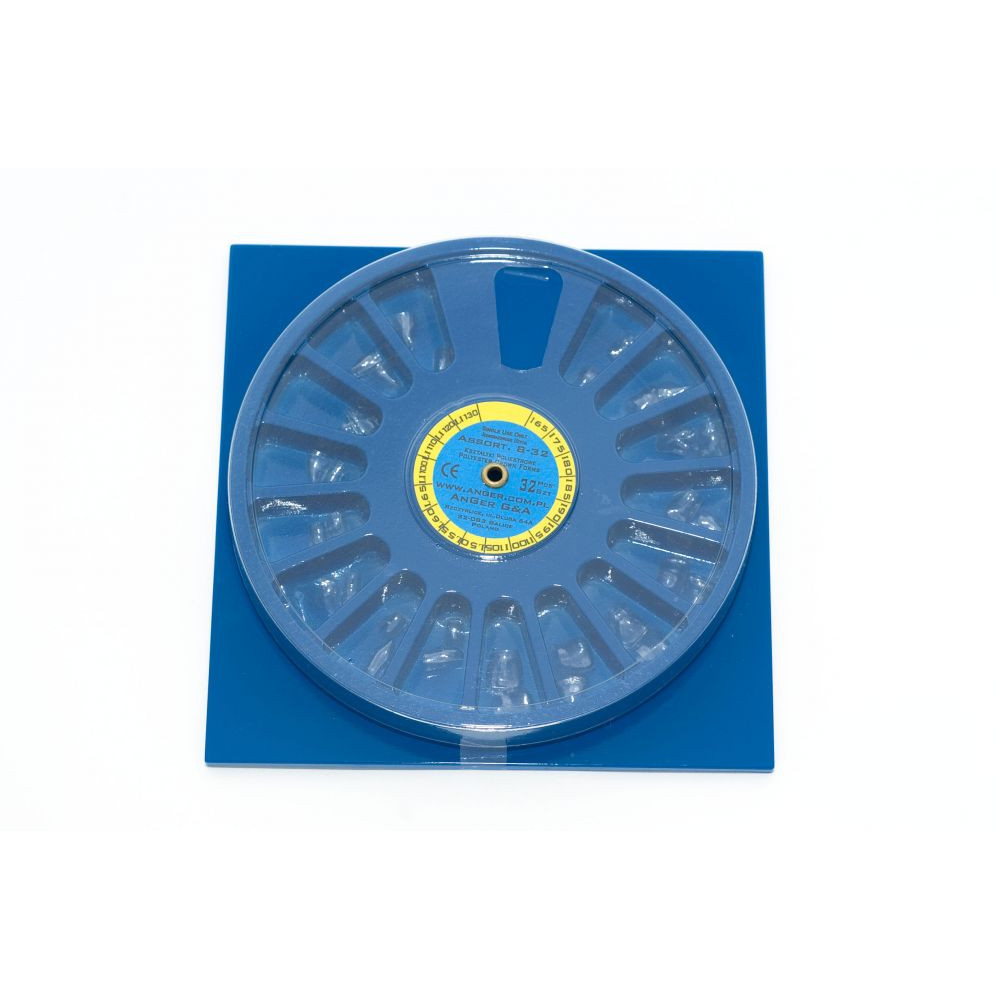 Kształtki celuloidowe 32szt. G&A