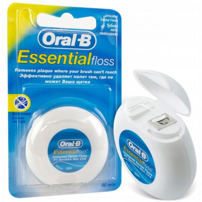 Nić Dentystyczna Essential Floss 50m ORAL-B