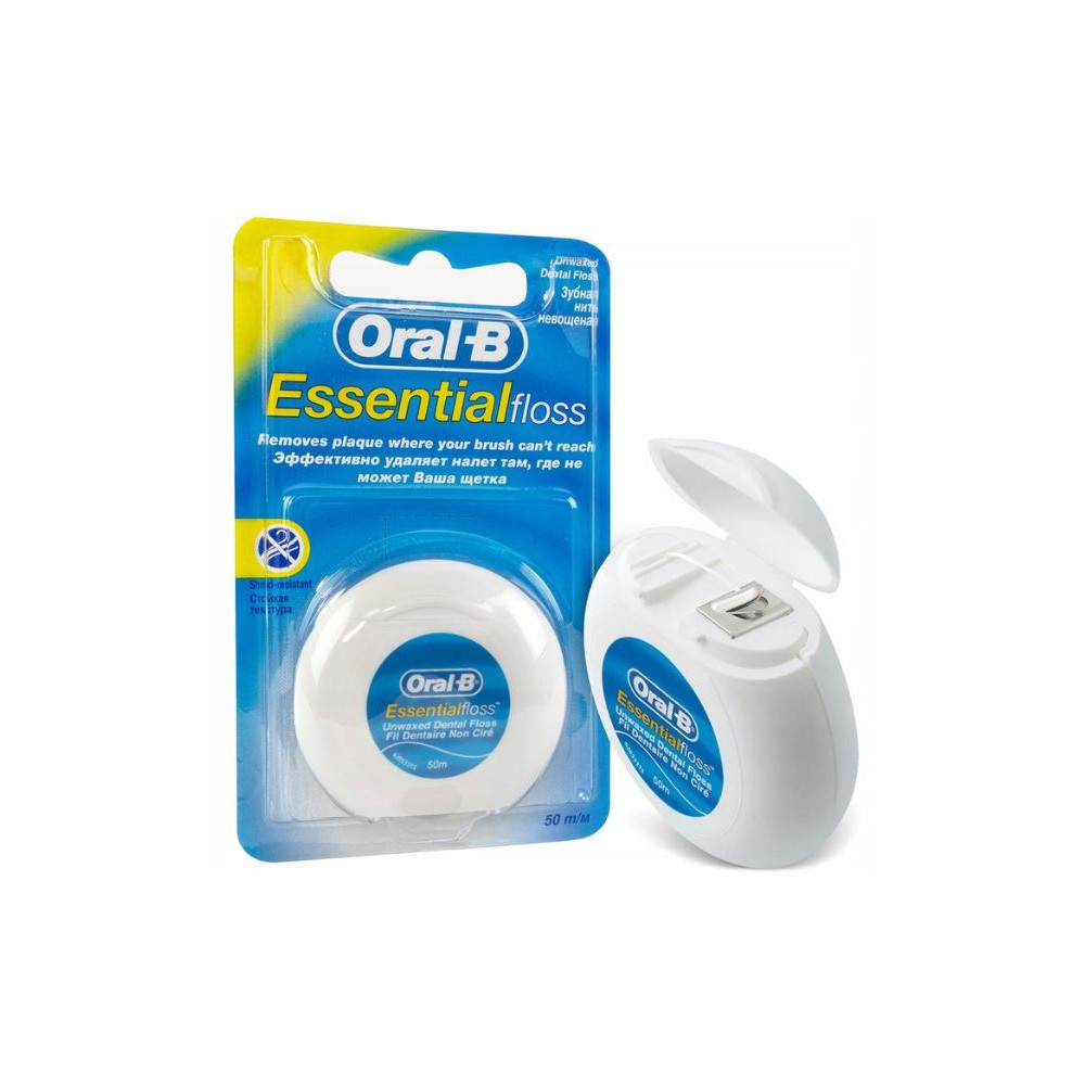 Nić Dentystyczna Essential Floss 50m ORAL-B