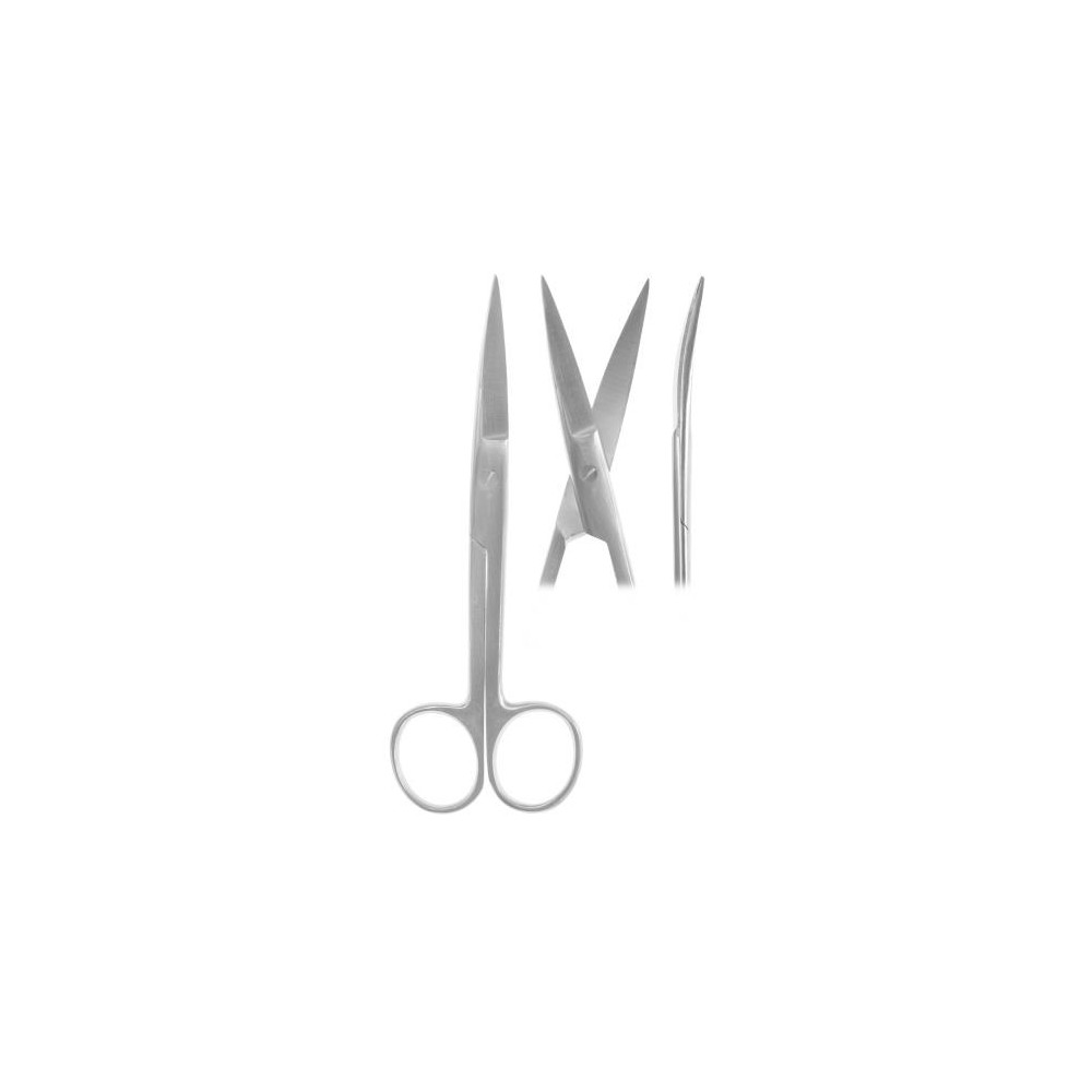 Nożyczki zagięte-chirugiczne  11,50 cm  IRIS