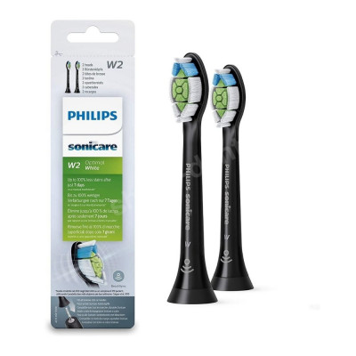 Końcówki do szczoteczek Optimal White W2 HX6062/BLACK 2szt. PHILIPS
