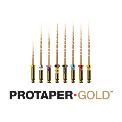 Pilniki Protaper Gold  6 szt. 25mm Dentsply