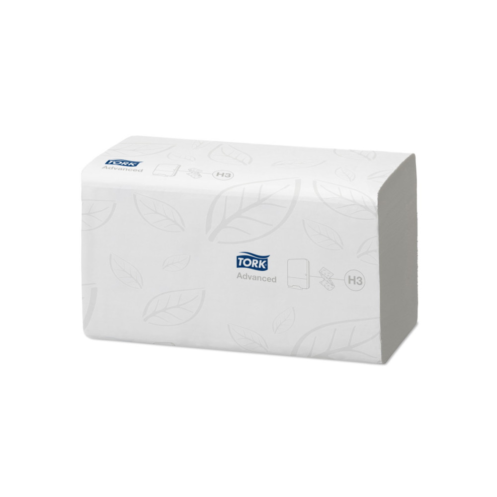 Ręczniki papierowe białe Singlefold 250szt. uzupełnienie TORK