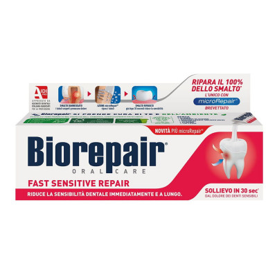 Pasta Fast Sensitive Repair 75ml Biorepair