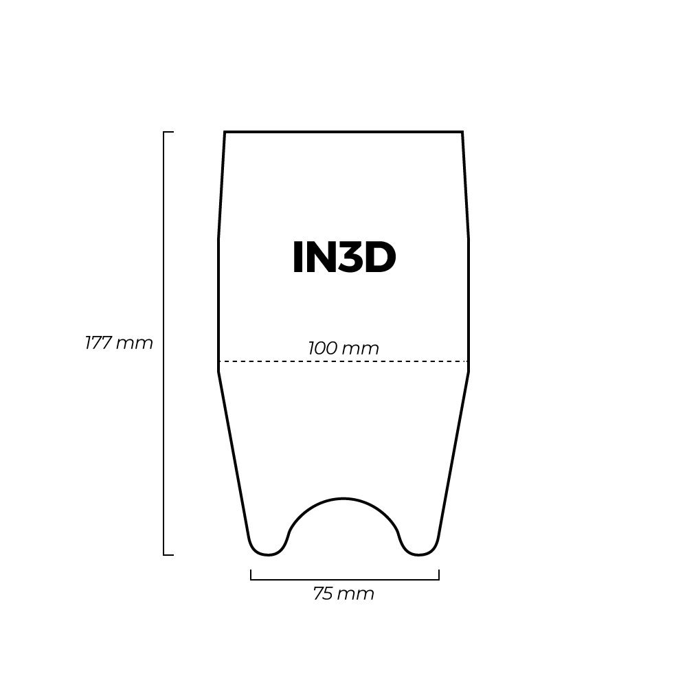 Osłonki IN-3D 100szt. Coverdent