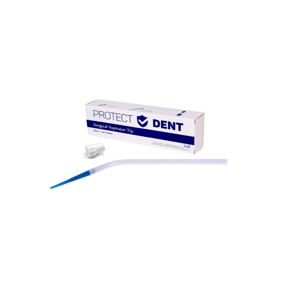 Końcówki do micro ssaka końcówki 2.5mm 20szt. PROTECT-DENT