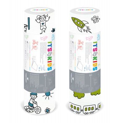 Śliniaki z motywem dziecięcym 40szt. Weber