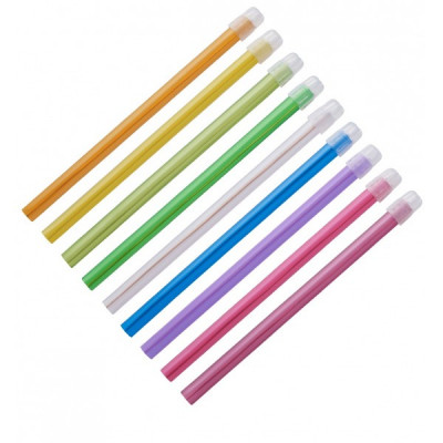 Końcówki do ślinociągu mix kolorów 100szt. ASA One