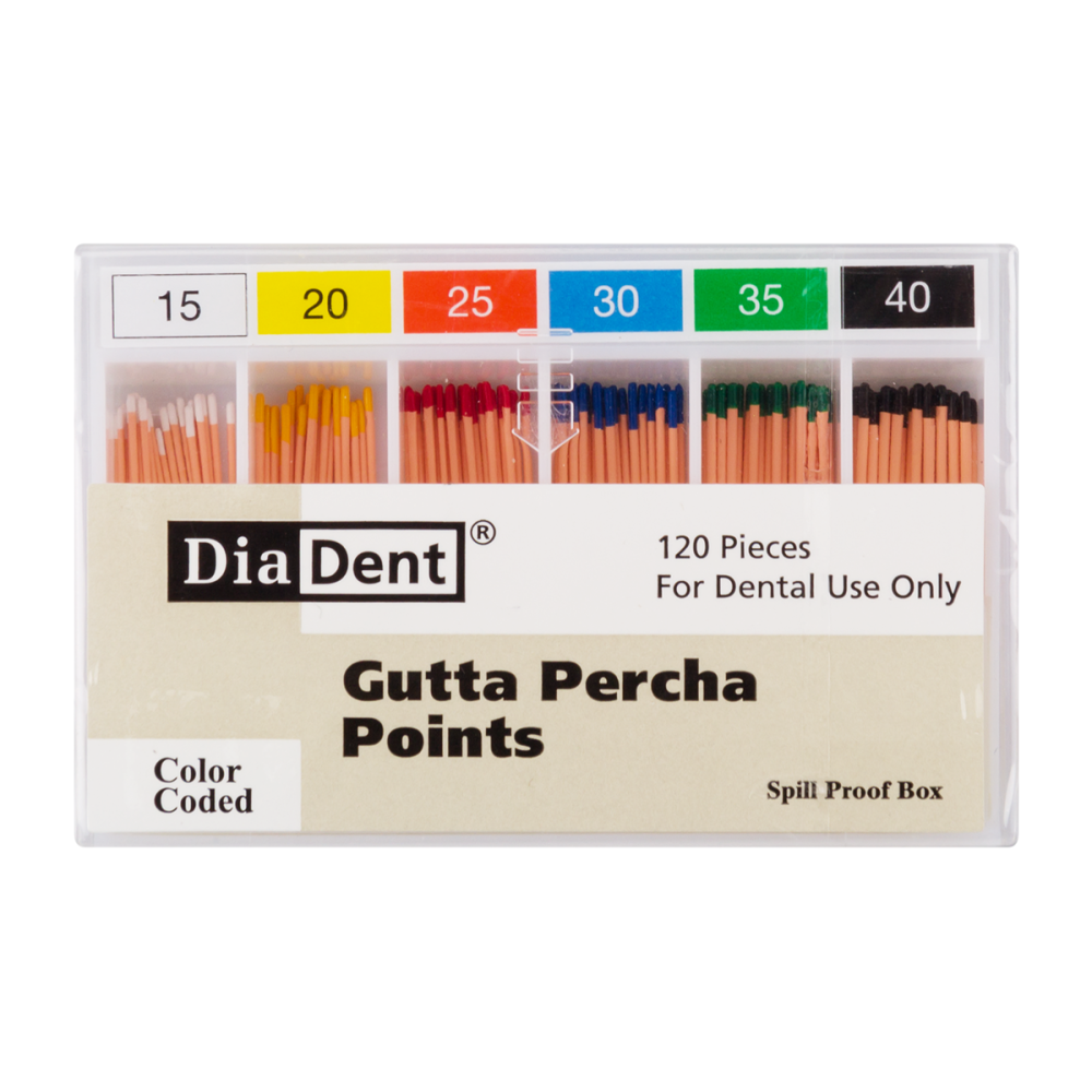 Gutaperka 02   120 szt. DIADENT