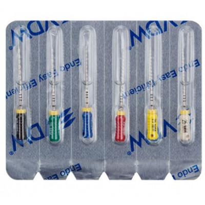 Poszerzacze K-Reamers 6 szt. VDW 25mm