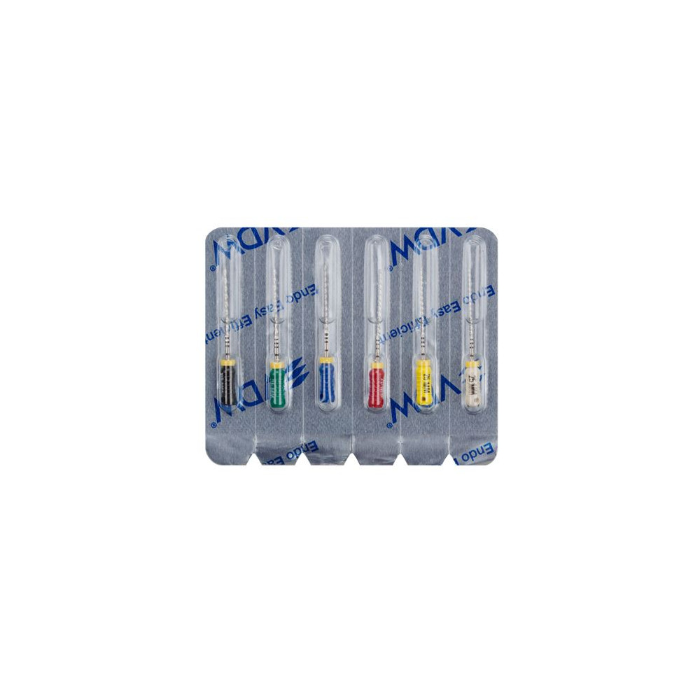 Poszerzacze K-Reamers 6 szt. VDW 25mm