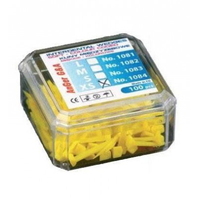 Kliny elastyczne kolorowe 100szt. G&A