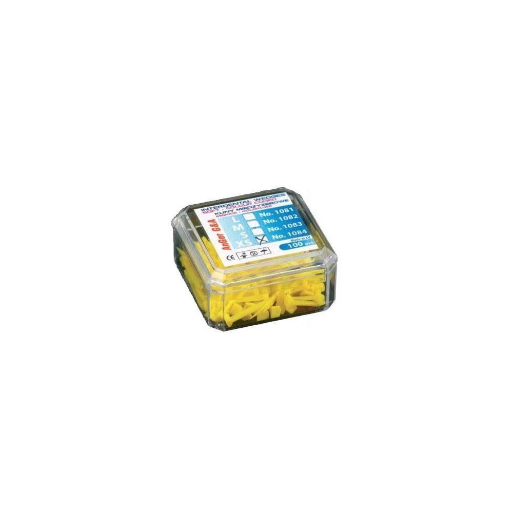 Kliny elastyczne kolorowe 100szt. G&A