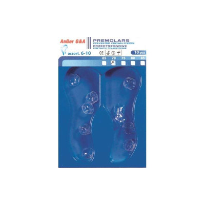 Kształtki celuloidowe 10szt. G&A