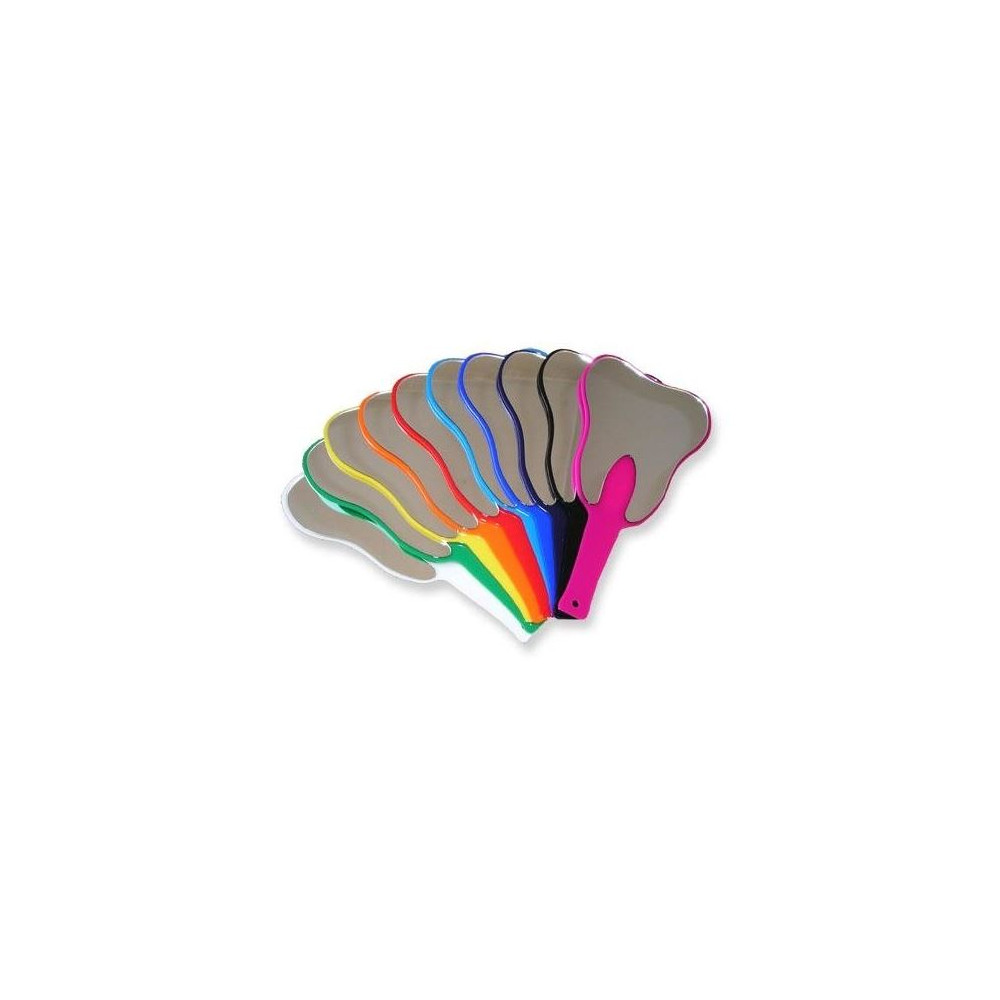 Lusterko dla pacjenta w kształcie zęba 1szt.