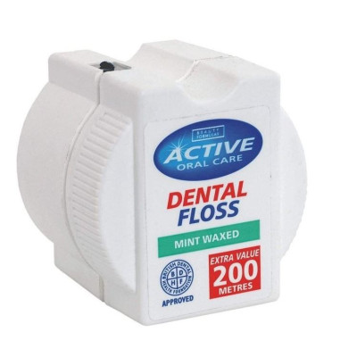 Nić dentystyczna Dental Floss 200m  Active
