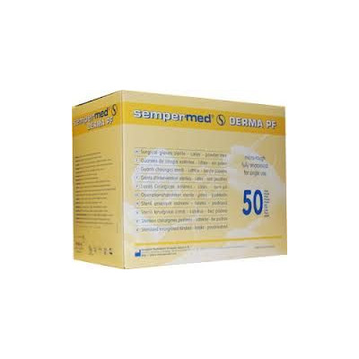 Rękawice chirurgiczne sterylne bezpudrowe 1 para Sempermed