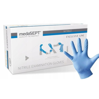 Rękawiczki nitrylowe medaSEPT 100szt.